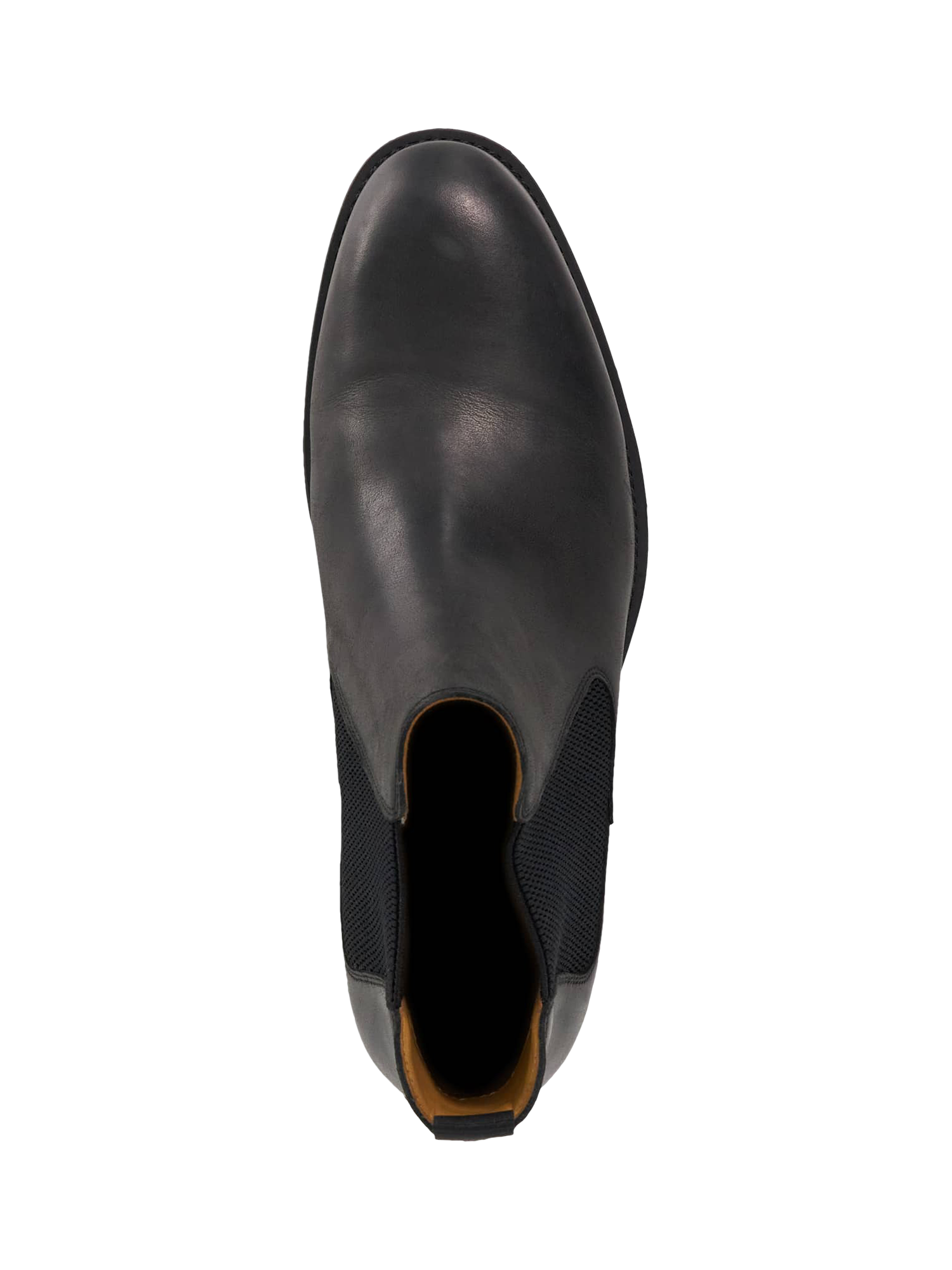 Product image 5 of 6, which shows Dune London Cohens Leather Chelsea Boots, Black, EU42