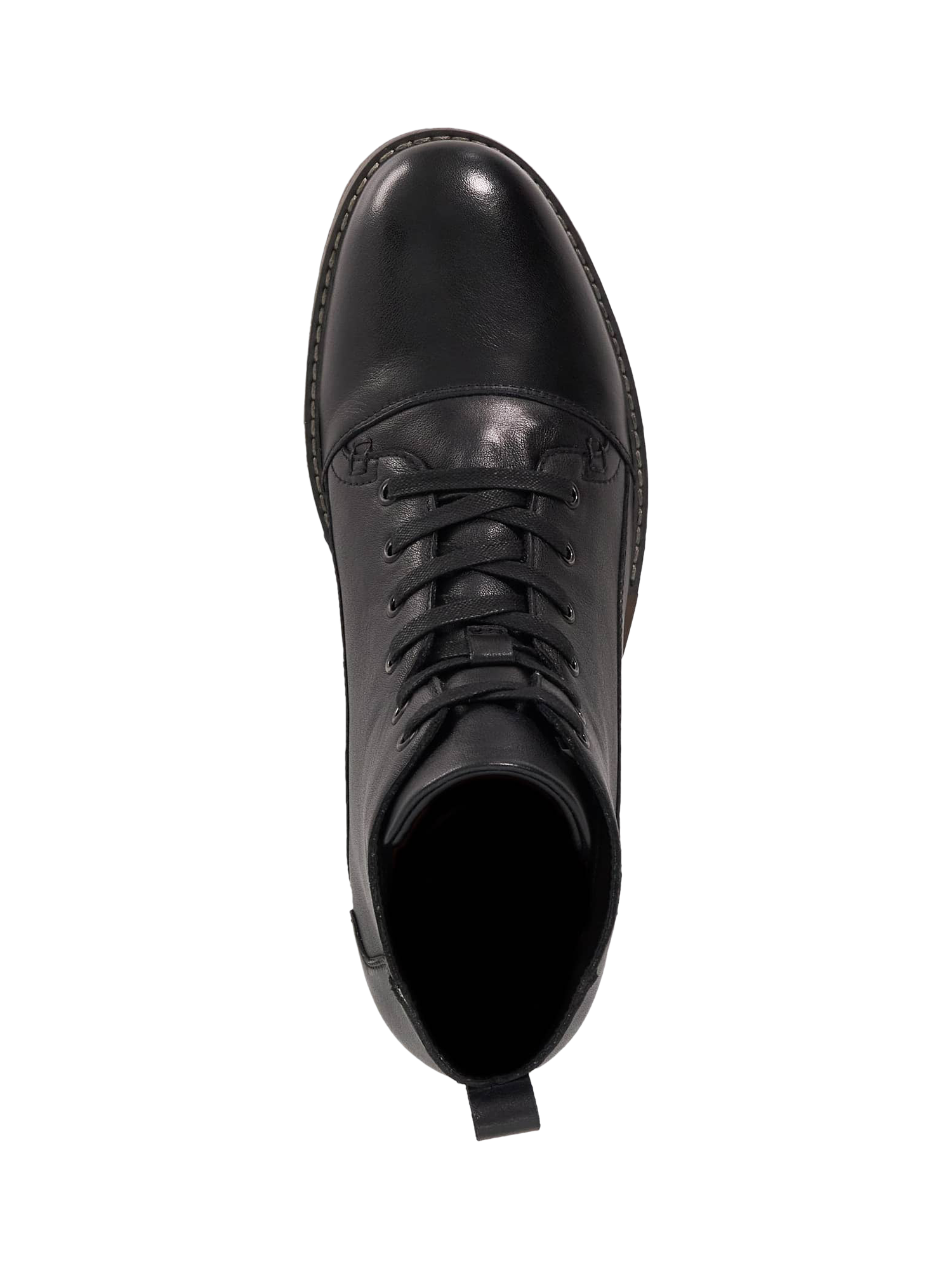 Product image 5 of 6, which shows Dune London Corrdial Leather Ankle Boots, Black, EU42