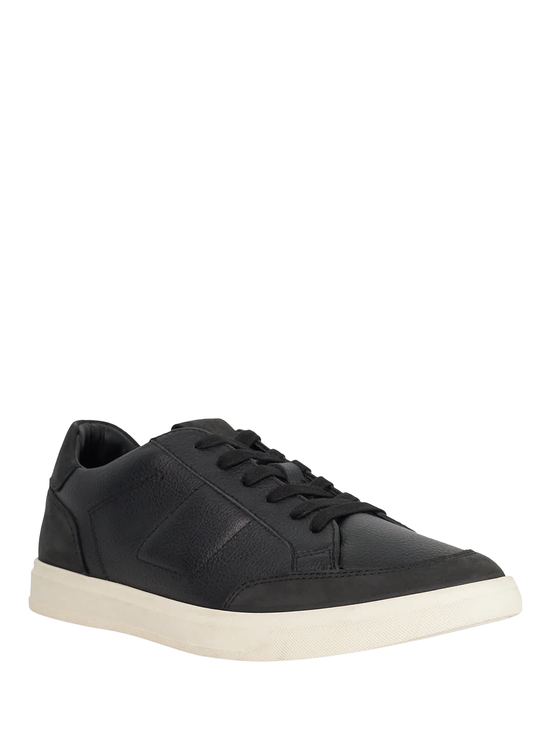 Product image 3 of 6, which shows Dune London Tabor Lace Up Leather Trainers, Black, 6|6.5