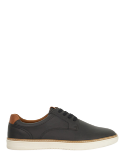 Dune London Teppy Lace Up Trainers, Black