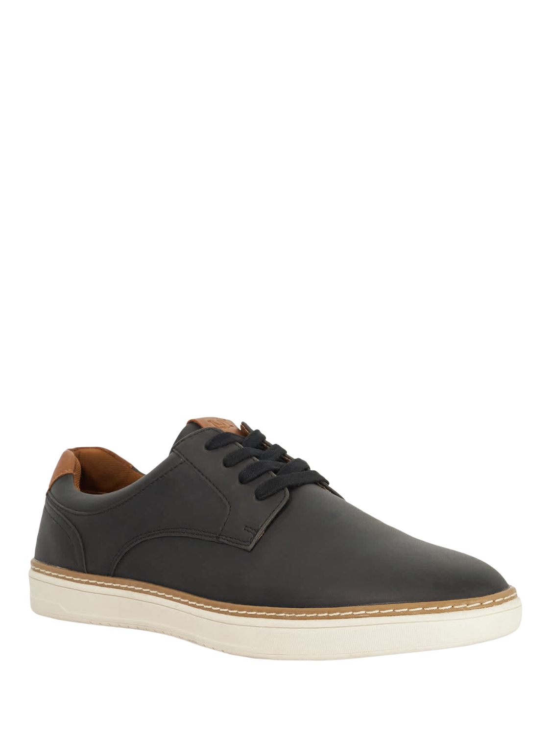 Product image 2 of 5, which shows Dune London Teppy Lace Up Trainers, Black, 6|6.5