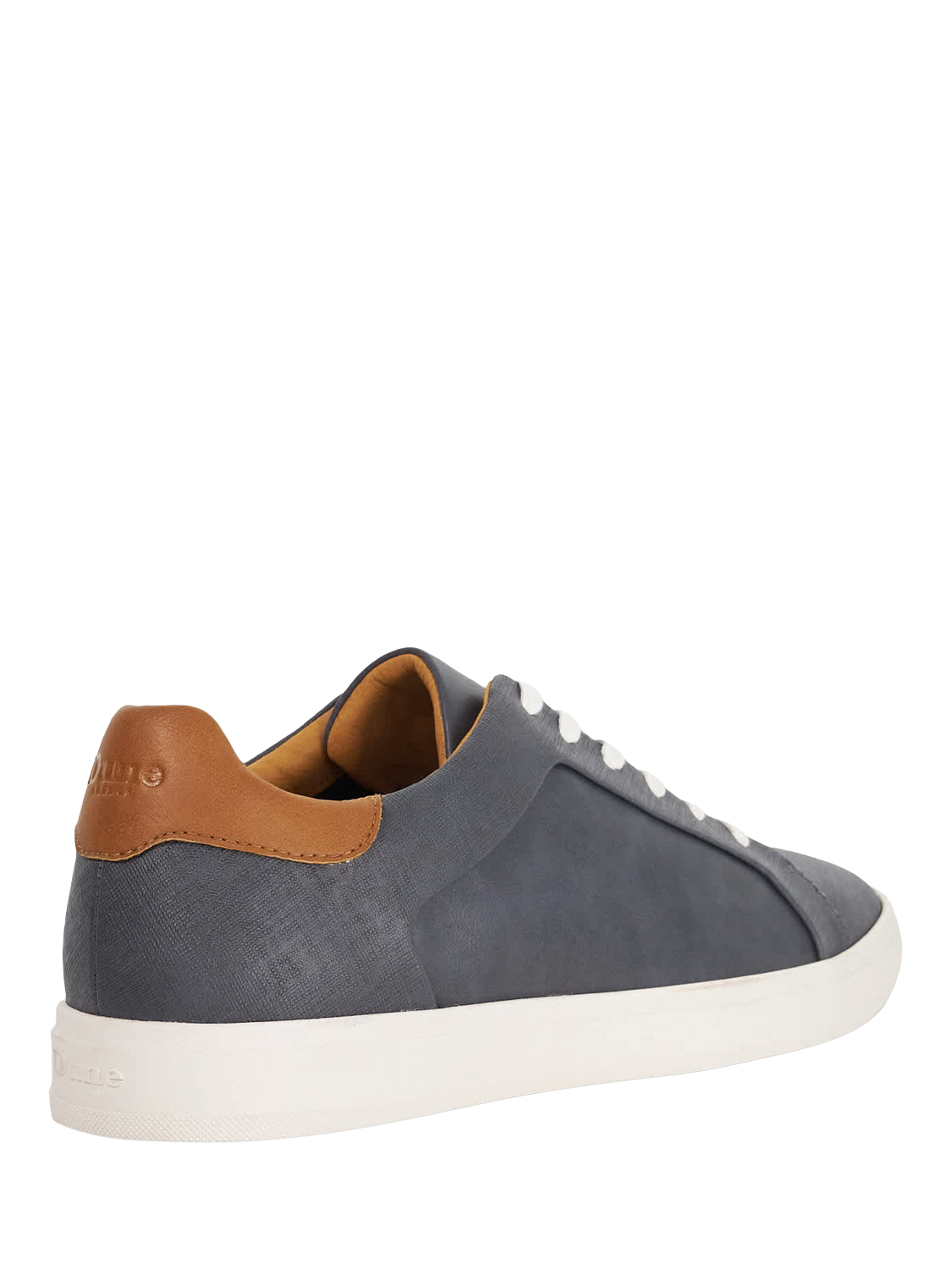Product image 4 of 6, which shows Dune London Traces Lace Up Trainers, Navy, EU40
