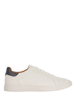 Dune London Traces Lace Up Trainers - view 2, White