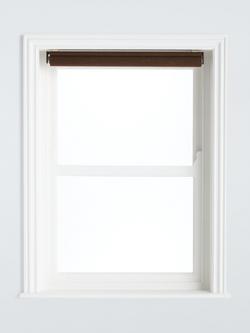 John Lewis Jute Cordless Blind, Brown - view 2, Brown