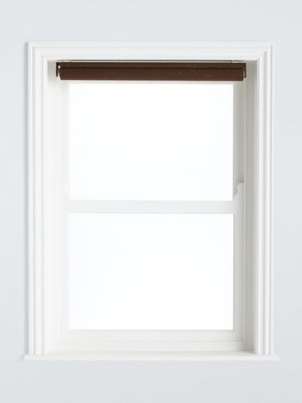 John Lewis Jute Cordless Blind - view 2, Brown