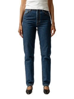 Nudie Jeans Breezy Britt Jazz Jeans, Dark Blue, Dark Blue