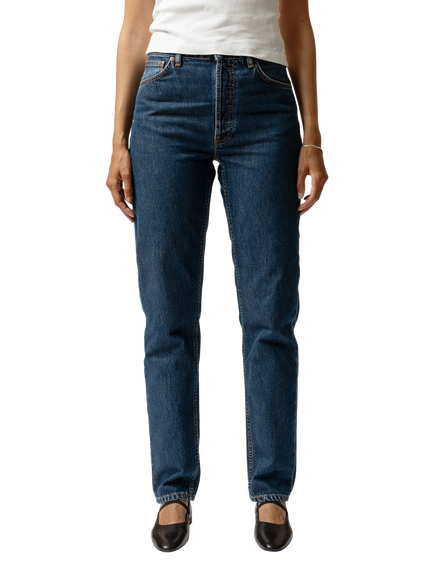 Nudie Jeans Breezy Britt Jazz Jeans, Dark Blue, Dark Blue