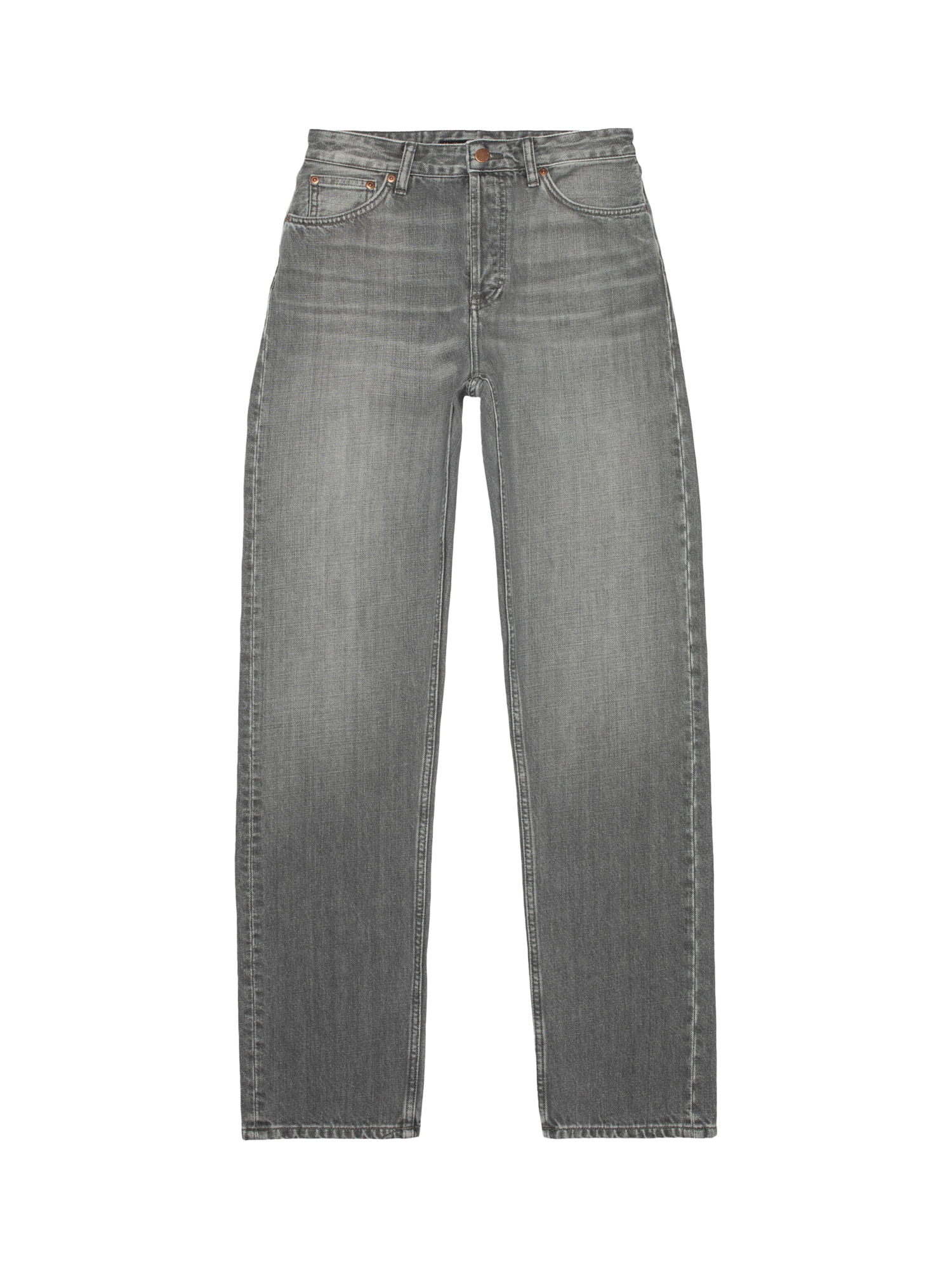 Product image 3 of 6, which shows Nudie Jeans Lofty Lo Jeans, Grey, 26