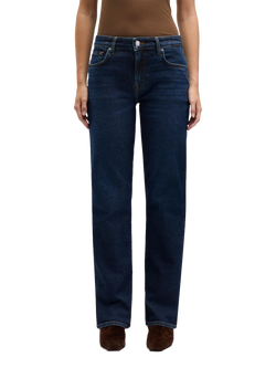 7 For All Mankind Calie Straight Leg Jeans, Bluecrest, Bluecrest