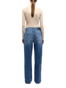 7 For All Mankind Stovepipe Straight Leg Jeans, Explorer - view 2, Explorer