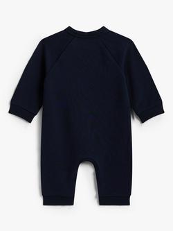 Tommy Hilfiger Baby Logo Romper Suit, Dark Night Navy - view 2, Dark Night Navy