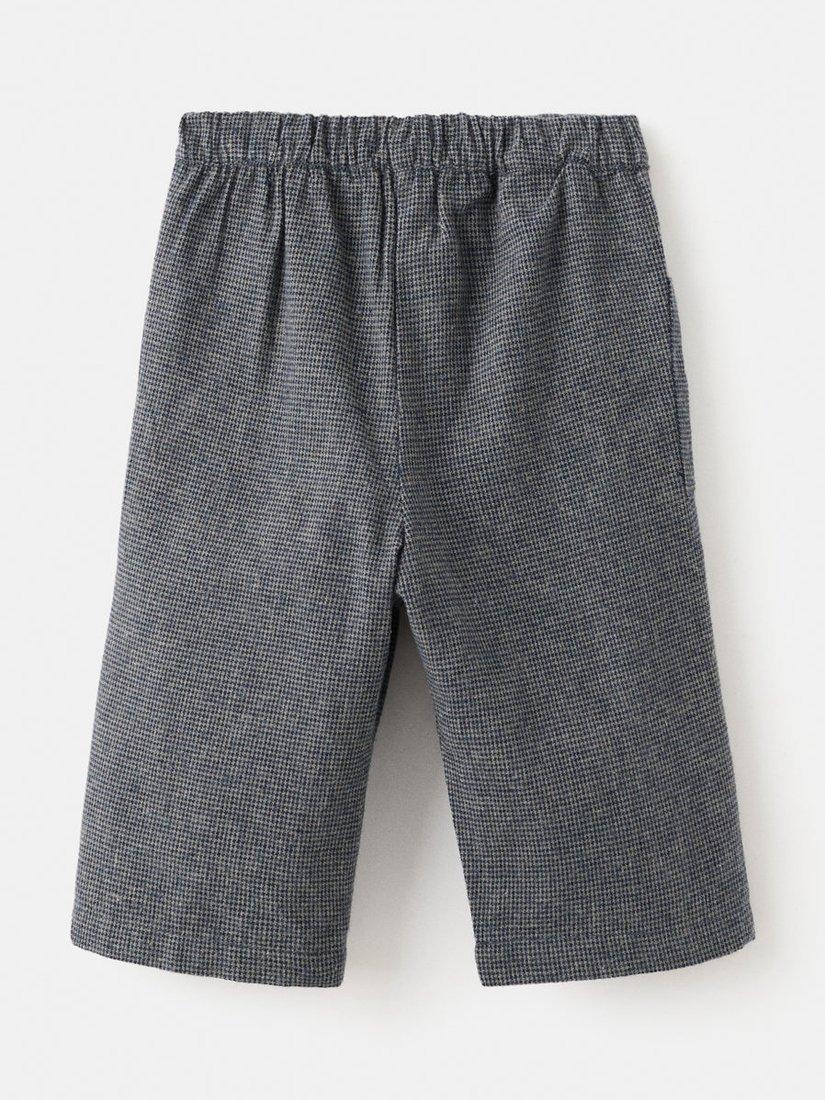 Product image 2 of 4, which shows Mango Baby Robin Trousers, Charcoal, 6-9 months