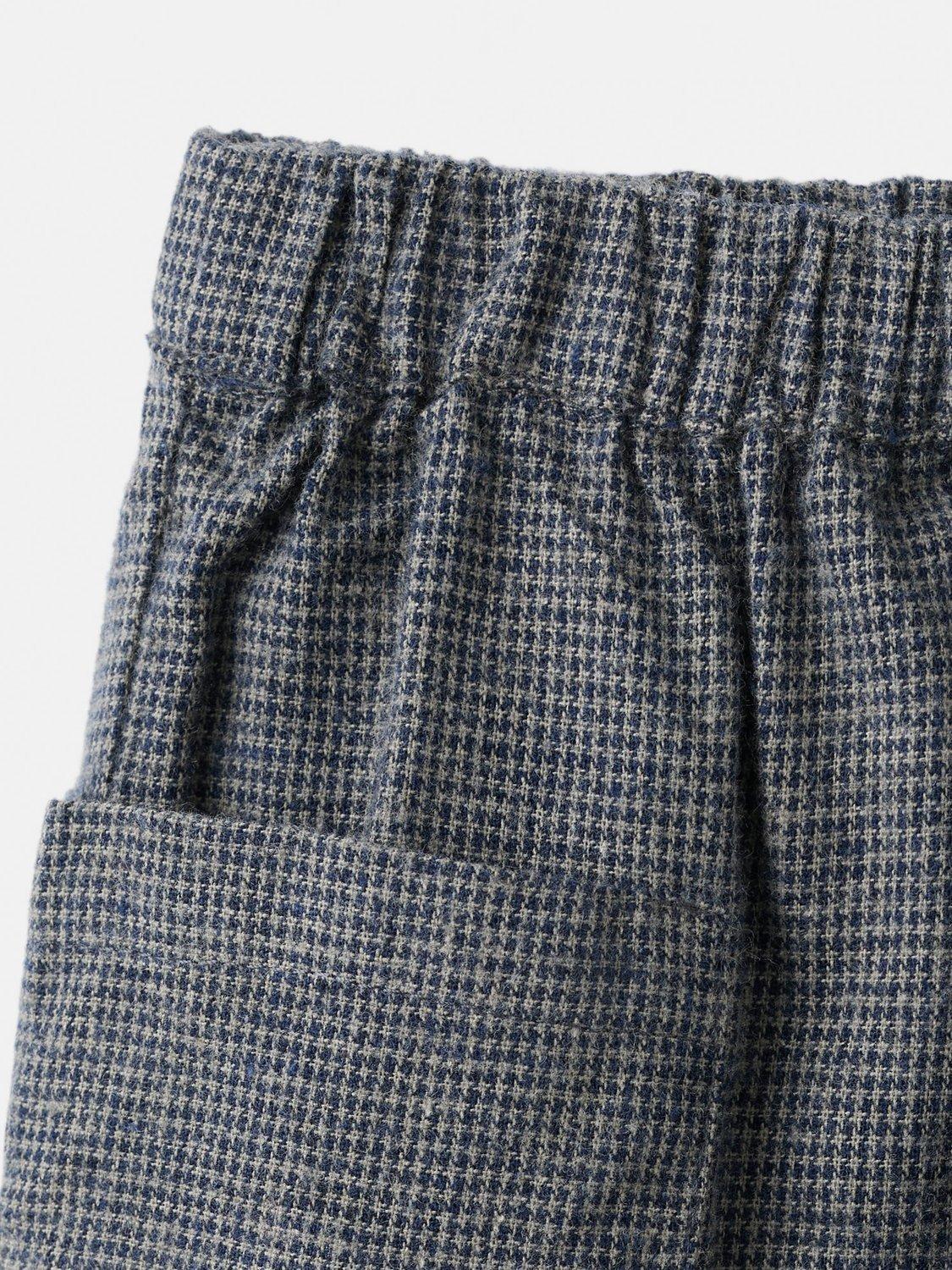 Product image 4 of 4, which shows Mango Baby Robin Trousers, Charcoal, 6-9 months