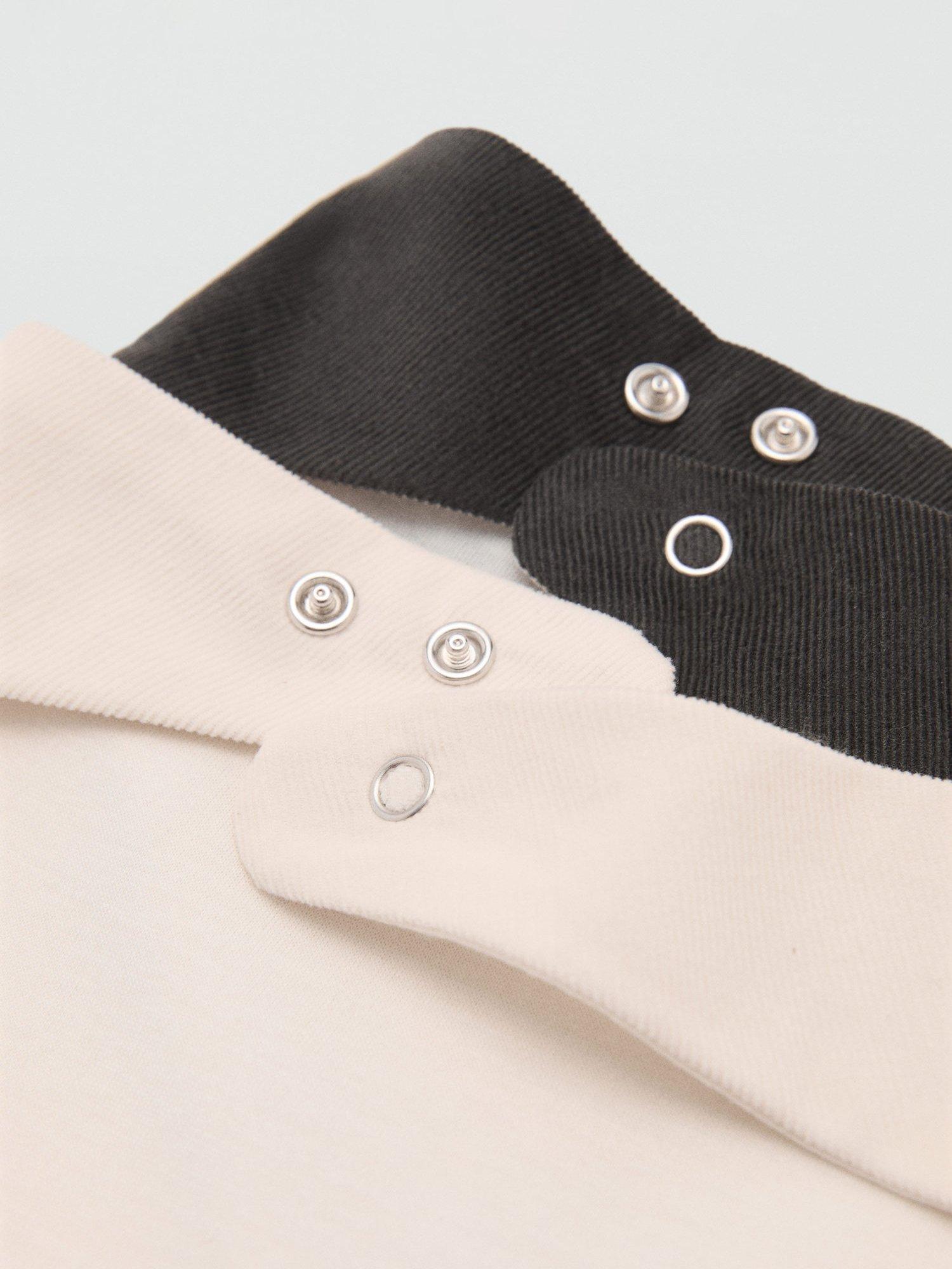 Product image 3 of 4, which shows Mango Baby Oslo Bibs, Pack of 2, Multi