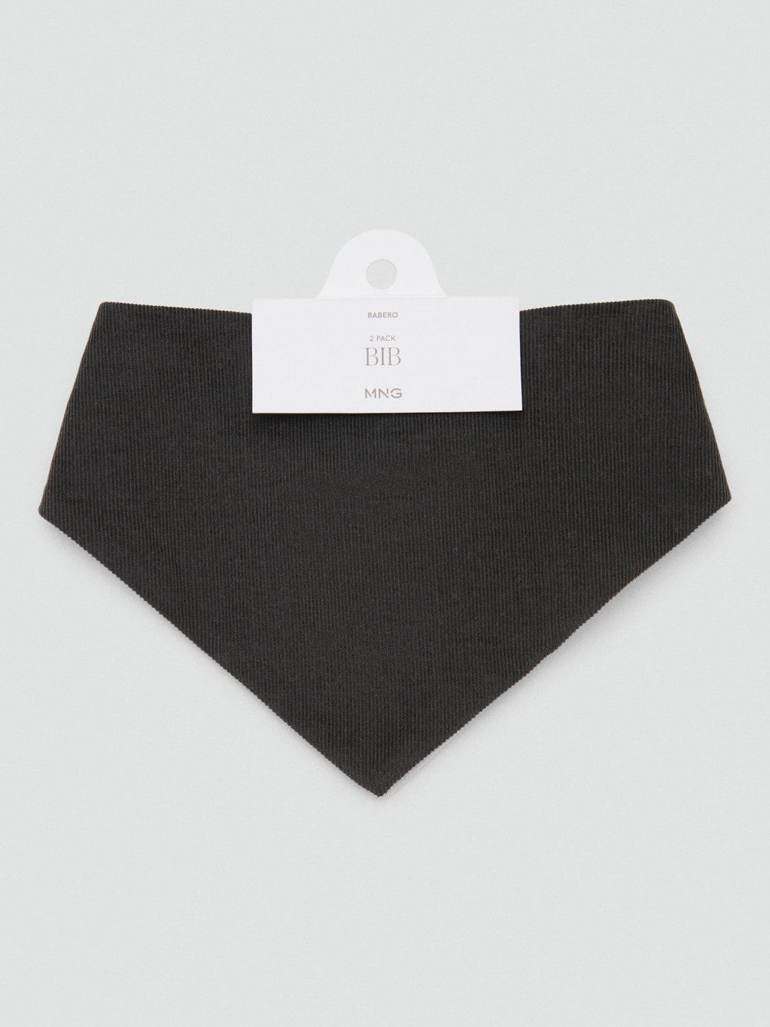 Product image 4 of 4, which shows Mango Baby Oslo Bibs, Pack of 2, Multi