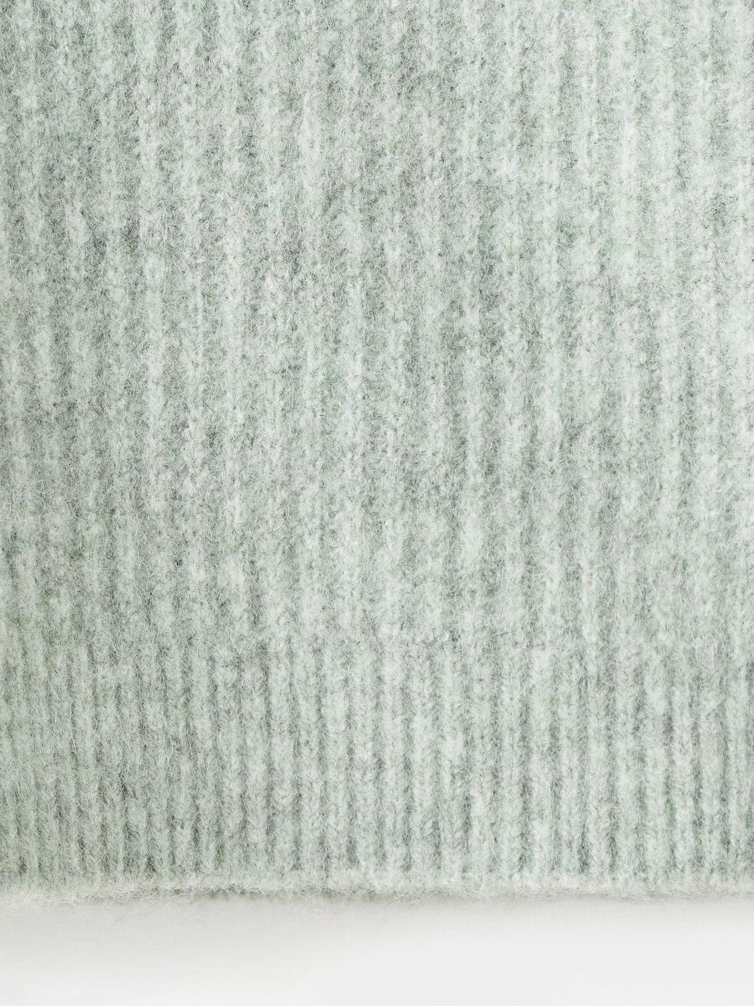 Product image 3 of 4, which shows Mango Kids' Vernon Jumper, Turquoise/Aqua, 3-4 years