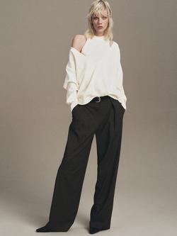 Mango Duplex Jumper, Light Beige, Light Beige