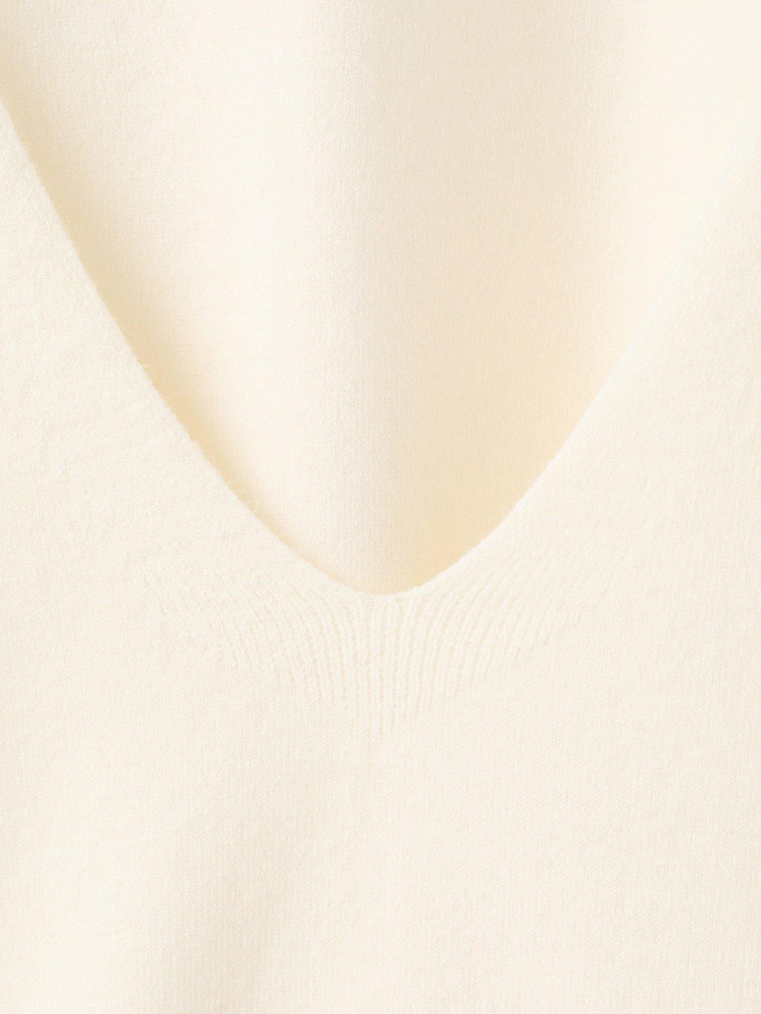 Product image 7 of 7, which shows Mango Duplex Jumper, Light Beige, L