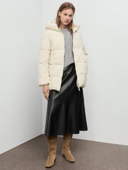 Mango Donatelo Quilted Jacket, Yellow - view 2, Yellow