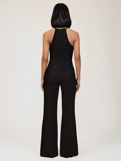 Reiss Kamila Chain Detail Jumpsuit, Black - view 2, Black