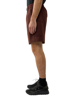 Haglöfs Hede Shorts, Maroon Trail - view 2, Maroon Trail