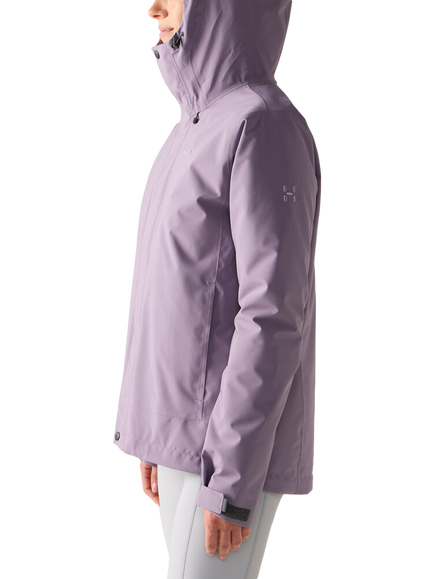 Haglöfs Hooded Breeze Proof Jacket, Purple Fog - view 2, Purple Fog
