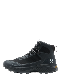Haglöfs L.I.M Horizon Hike GTX Waterproof Mid-Cut Walking Shoes, True Black/Magnetite, True Black/Magnetite