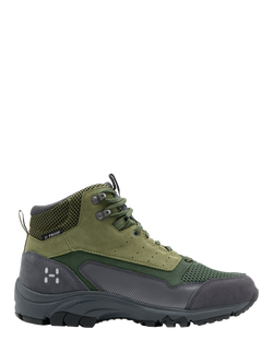 Haglöfs Rosson Proof Waterproof Hiking Shoes, Magnetite/ Green, Magnetite/ Green