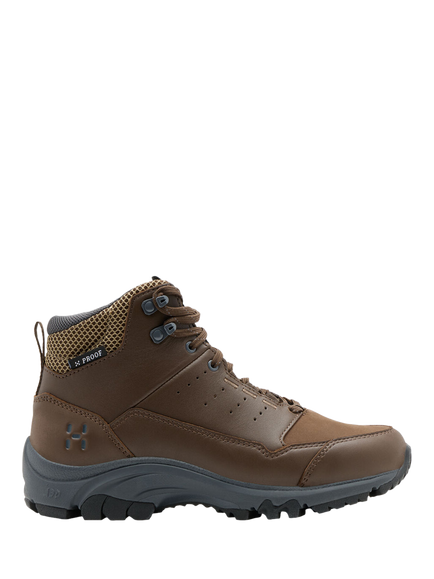 Haglöfs Rosson FG Proof Mid Waterproof Hiking Shoes, Woodland Brown, Woodland Brown