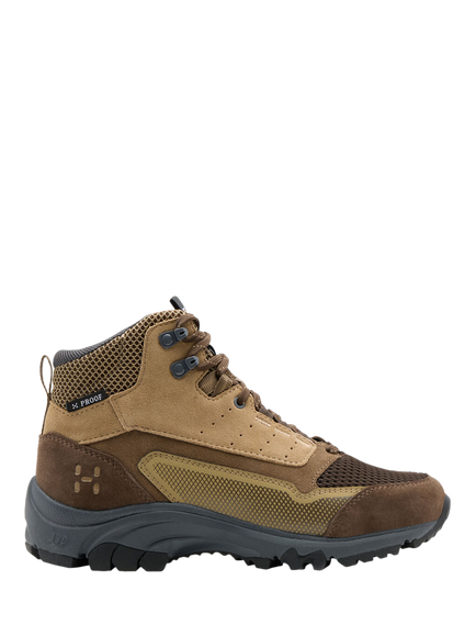 Haglöfs Rosson Proof Waterproof Hiking Shoes, Woodland Brown/Oak, Woodland Brown/Oak