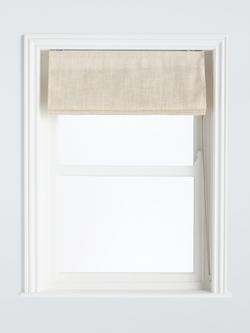 John Lewis Sheer Roman Blind, Natural - view 2, Natural