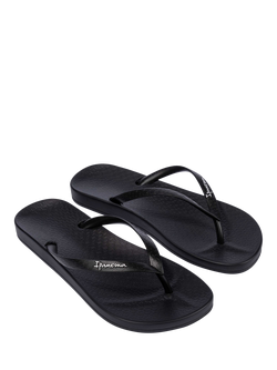 Ipanema Anatomica Flip Flops, Black - view 2, Black