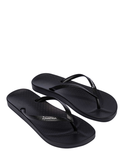 Ipanema Anatomica Flip Flops, Black - view 2, Black