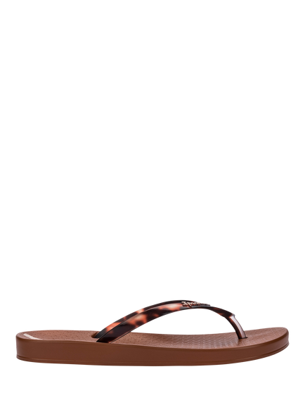 Ipanema Anatomic Connect Flip Flops, Brown, Brown