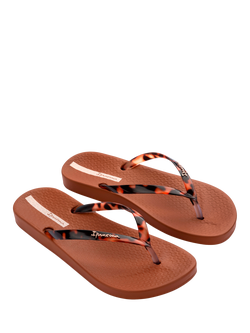 Ipanema Anatomic Connect Flip Flops, Brown - view 2, Brown