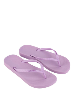 Ipanema Anatomica Flip Flops, Purple - view 2, Purple