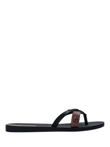 Ipanema Kirei Chic Flip Flops, Black/Multi, Black/Multi
