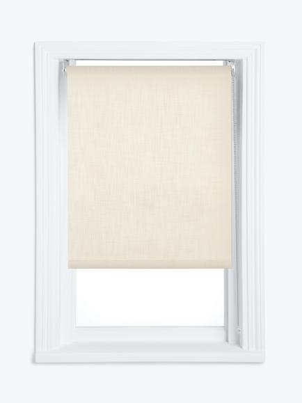 John Lewis Slub Sheer Roller Blind - view 2, Natural