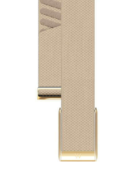 WHOOP SuperKnit Luxe 5.0 Band Strap - view 2, Dune/Gold