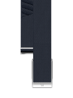 WHOOP SuperKnit Luxe MG Band Strap - view 2, Midnight/Titanium