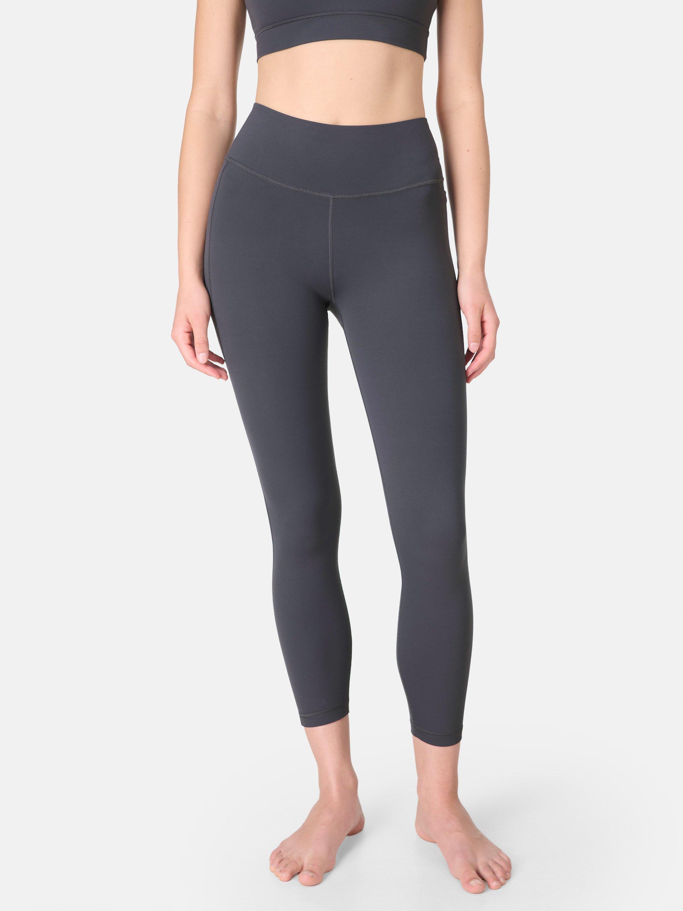 Product image 1 of 7, which shows Sweaty Betty Ultimate Studio 7/8 Leggings, Graphite Grey, XS