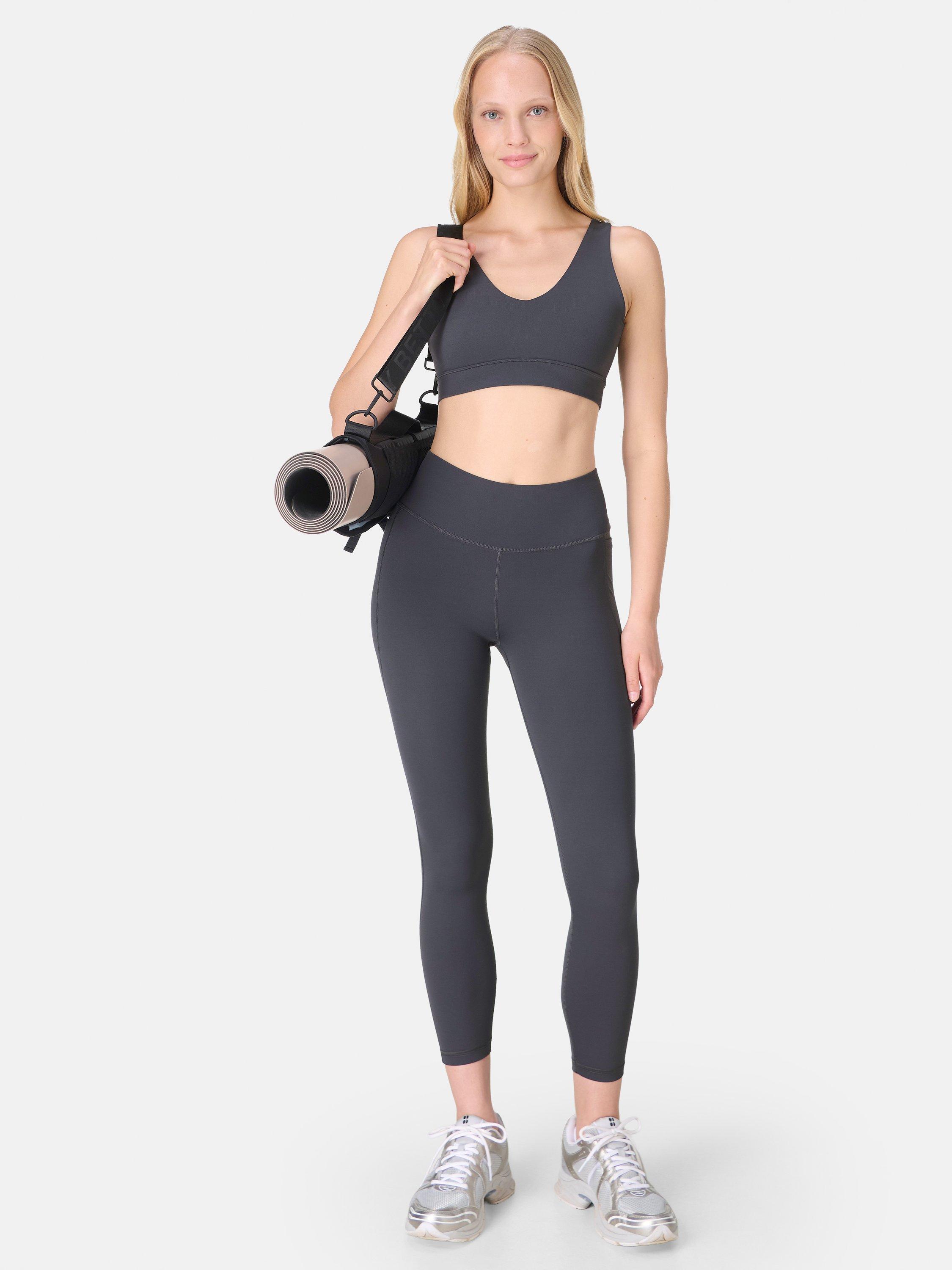 Product image 2 of 7, which shows Sweaty Betty Ultimate Studio 7/8 Leggings, Graphite Grey, XS