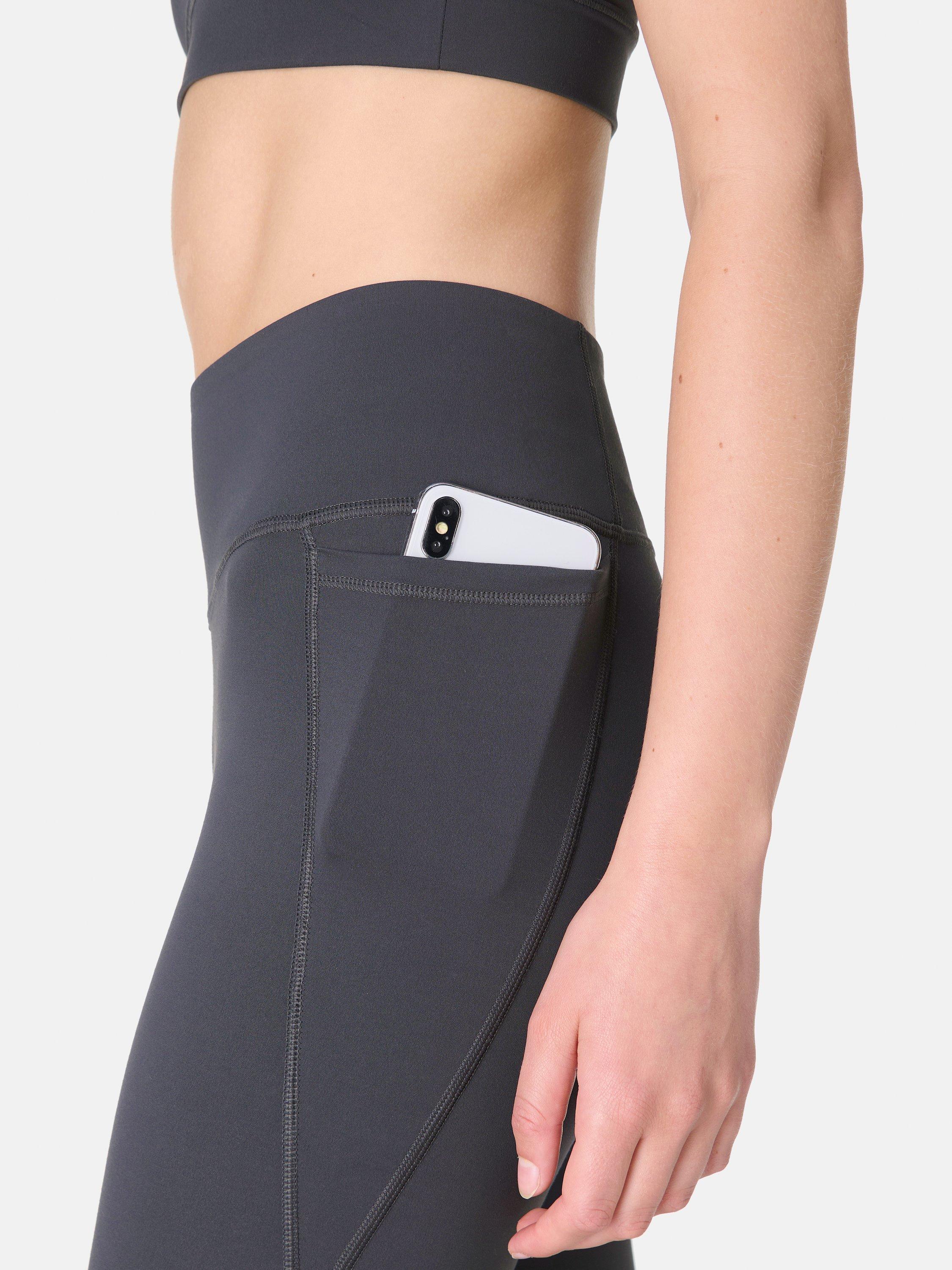 Product image 6 of 7, which shows Sweaty Betty Ultimate Studio 7/8 Leggings, Graphite Grey, XS