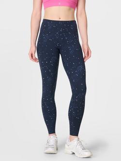 Sweaty Betty Power Workout Leggings, Blue/Multi, Blue/Multi