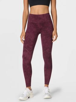 Sweaty Betty Power Gym Leggings, Red