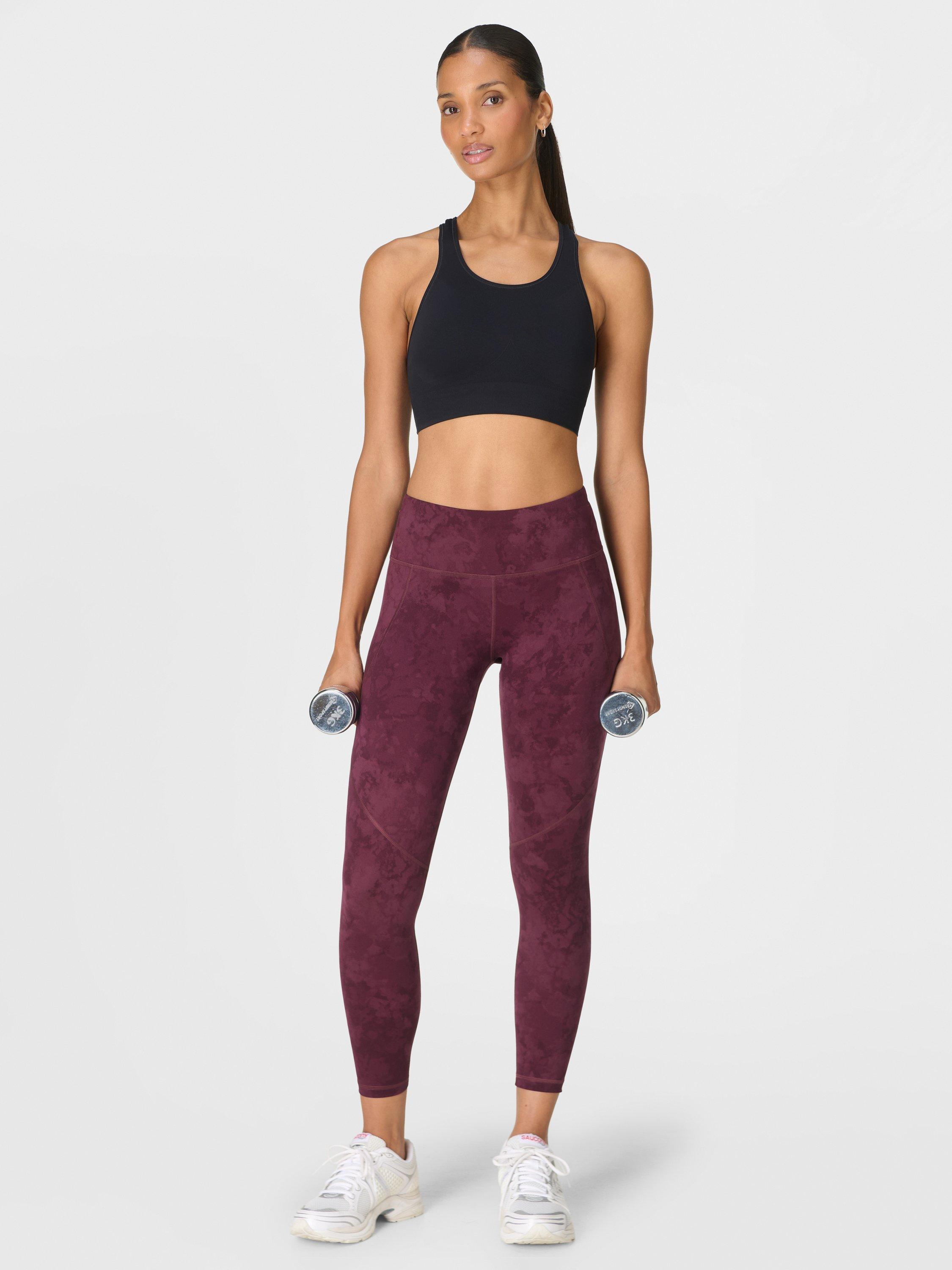 Product image 7 of 8, which shows Sweaty Betty Power Workout Leggings, Red, XXS
