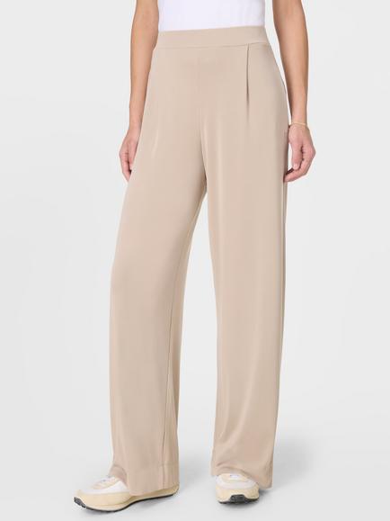 Sweaty Betty At Ease Wide Leg Trousers, Dusk Beige, Dusk Beige