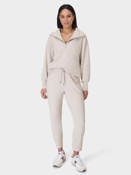 Sweaty Betty Explorer 27" Trousers, Mineral Beige