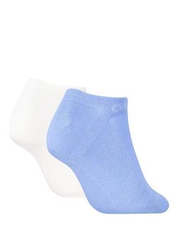 Calvin Klein Trainer Socks, Pack of 2 - view 2, Sky Blue