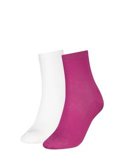 Calvin Klein Short Socks, Pack of 2, Fuchsia